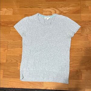Merona Light Gray Cable Knit Sweater
